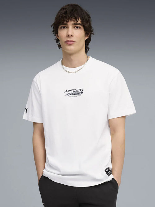 Puma White Aston Martin Aramco F1 Team T-Shirt