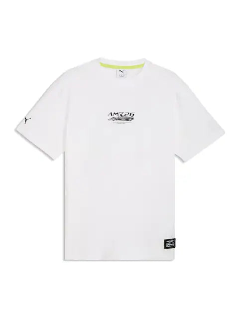 Puma White Aston Martin Aramco F1 Team T-Shirt